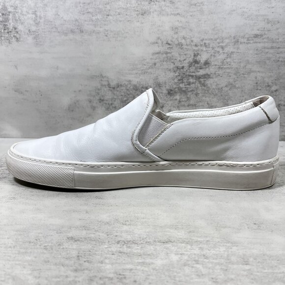 Common Projects Leather Slip On Sneakers - Size EU 40 / Men's 7 / Women's 10 - Picture 5 of 10